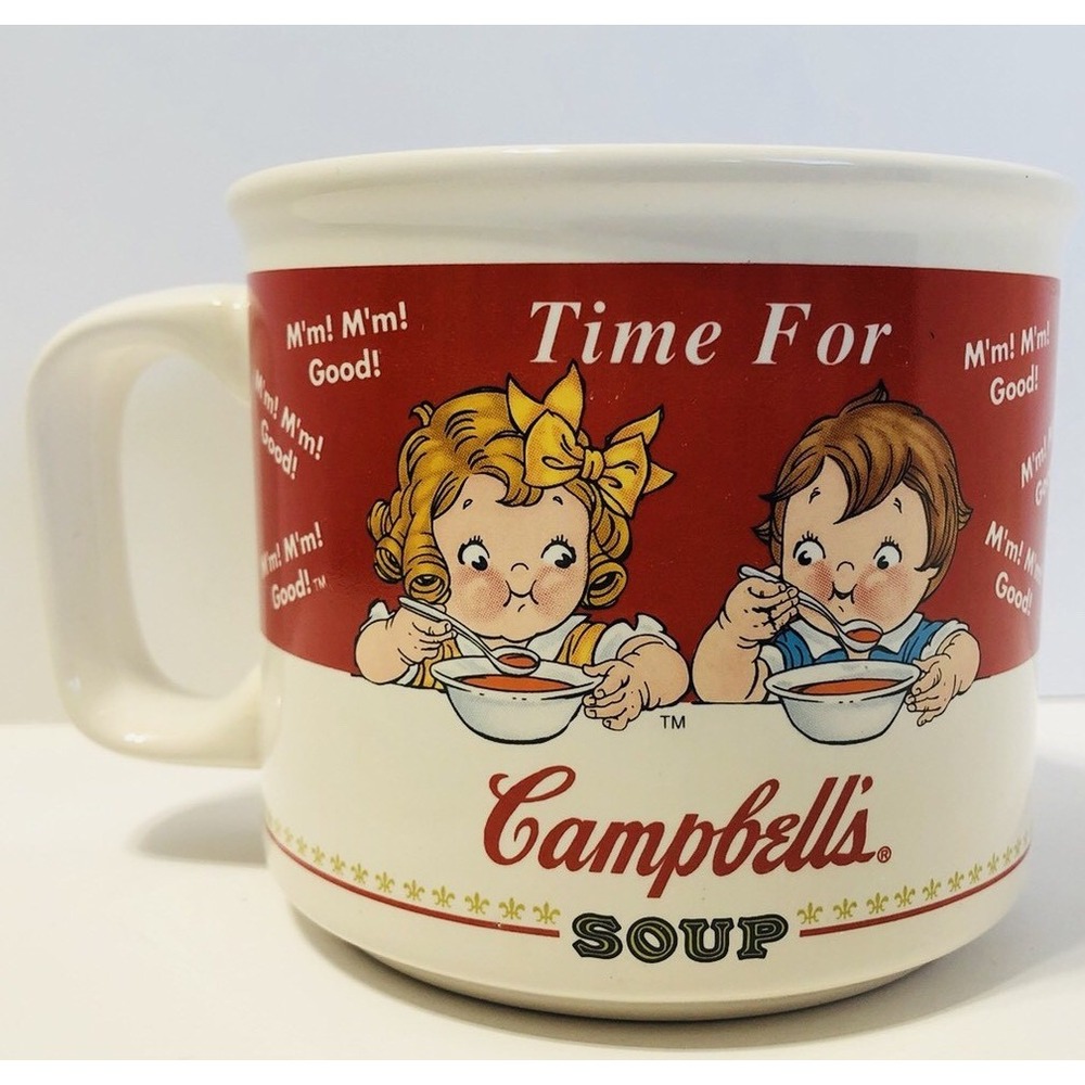Campbell's Kids Soup Cup Mug 1998 Houston‎ Harvest M'm! M'm! Good!